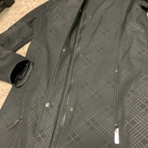 Long hooded fall / Shell jacket - Picture 3 of 12